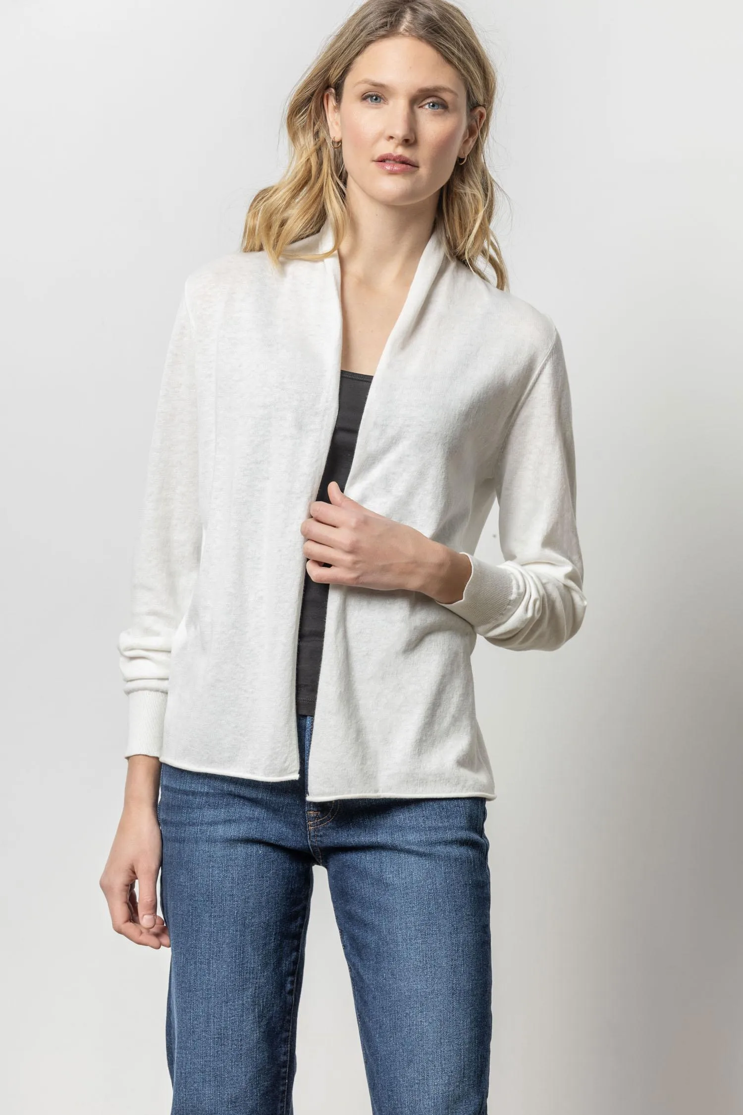 Everyday Open Cardigan Sweater