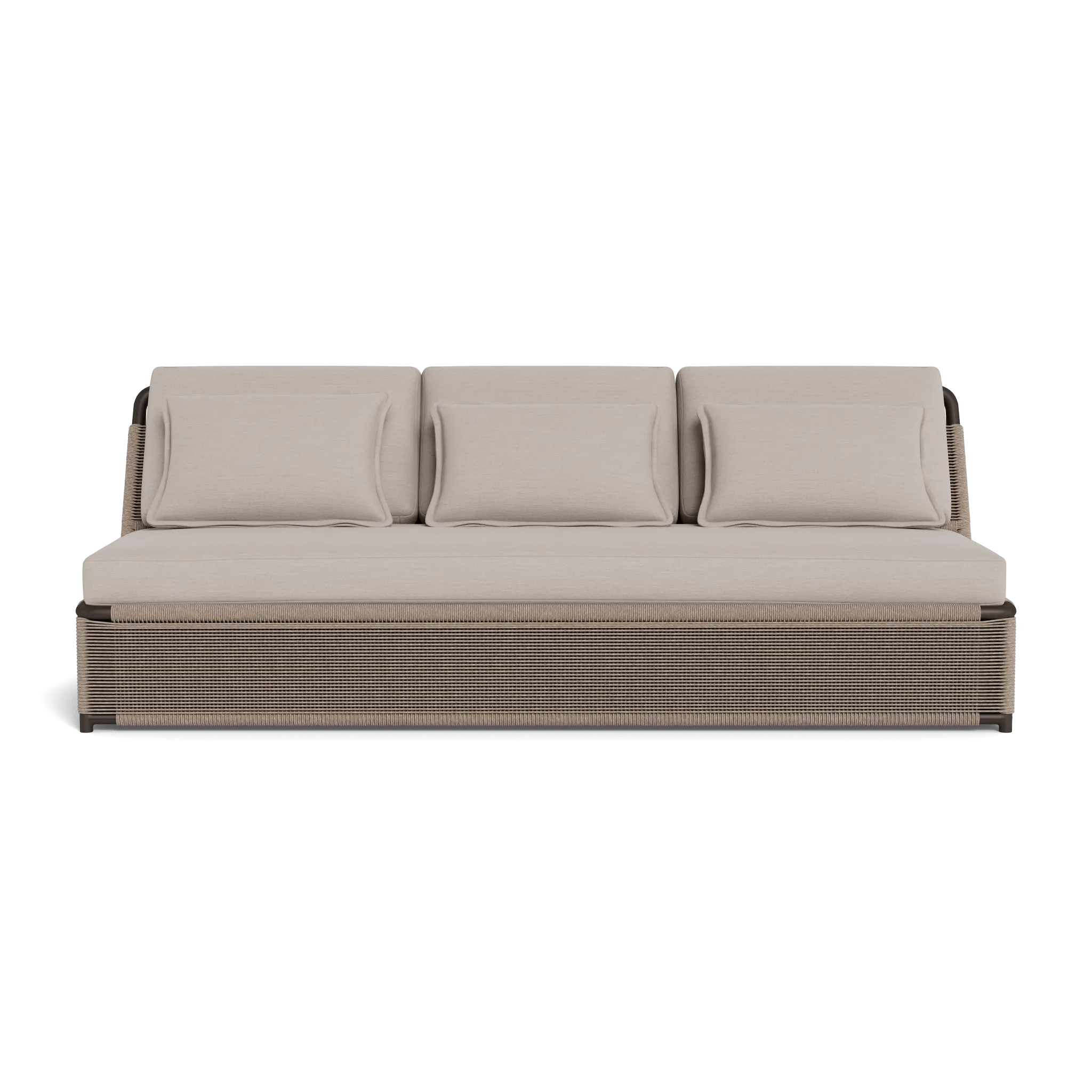 FORMENTERA 3 SEAT ARMLESS SOFA