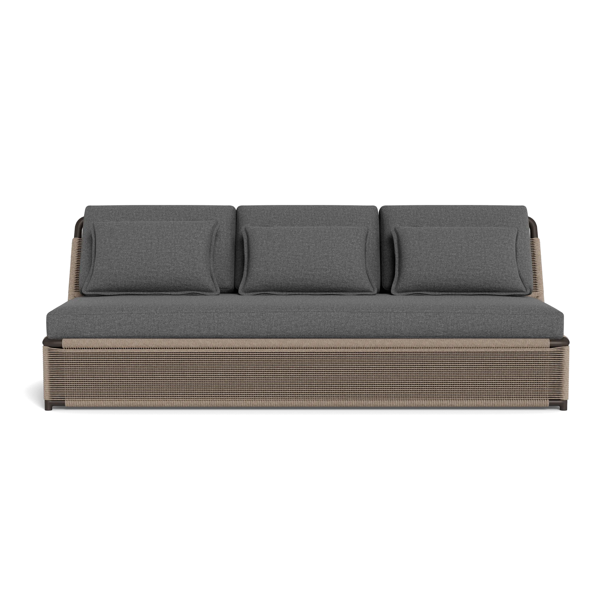 FORMENTERA 3 SEAT ARMLESS SOFA