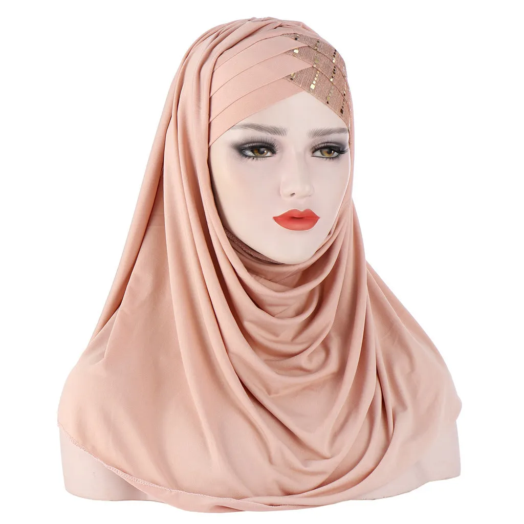 Glitter Turban hijab