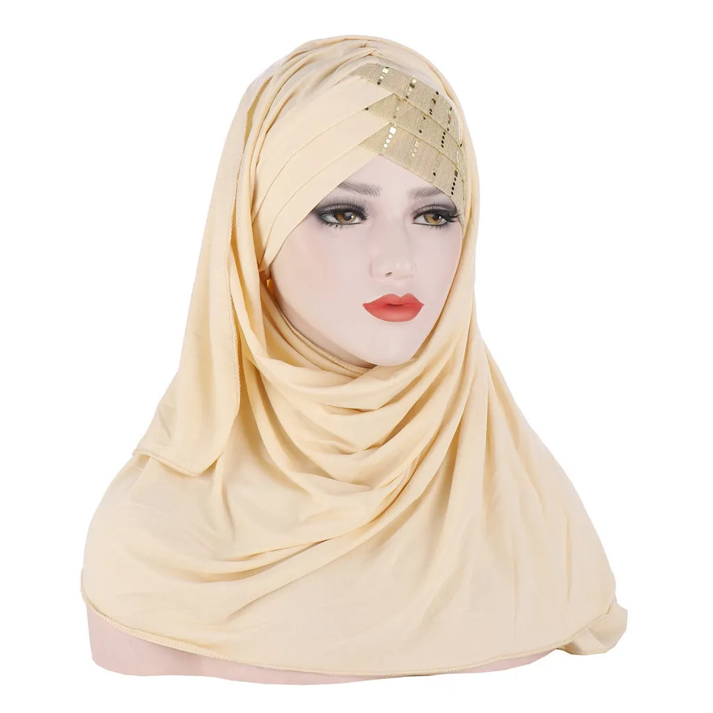 Glitter Turban hijab