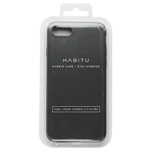 HABITU Hybrid Case for Apple iPhone SE (2nd Gen) / 8 / 7 / 6s - Gray