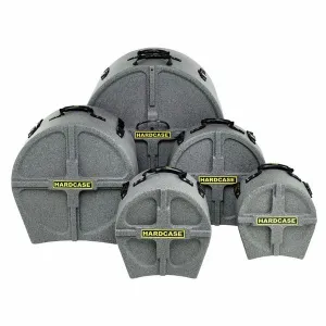 Hardcase HPJAZZG 5 Piece Jazz Drum Case Set (Granite)