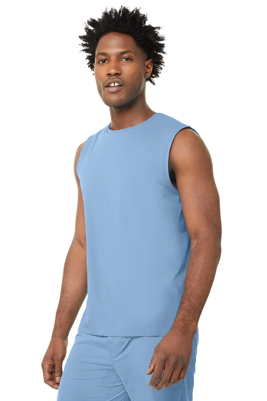 Idol Performance Tank - Toluca Blue