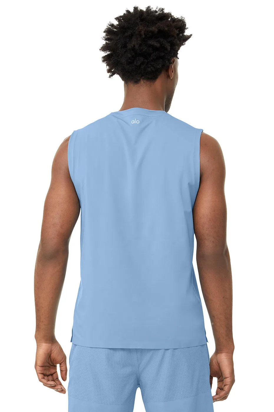 Idol Performance Tank - Toluca Blue