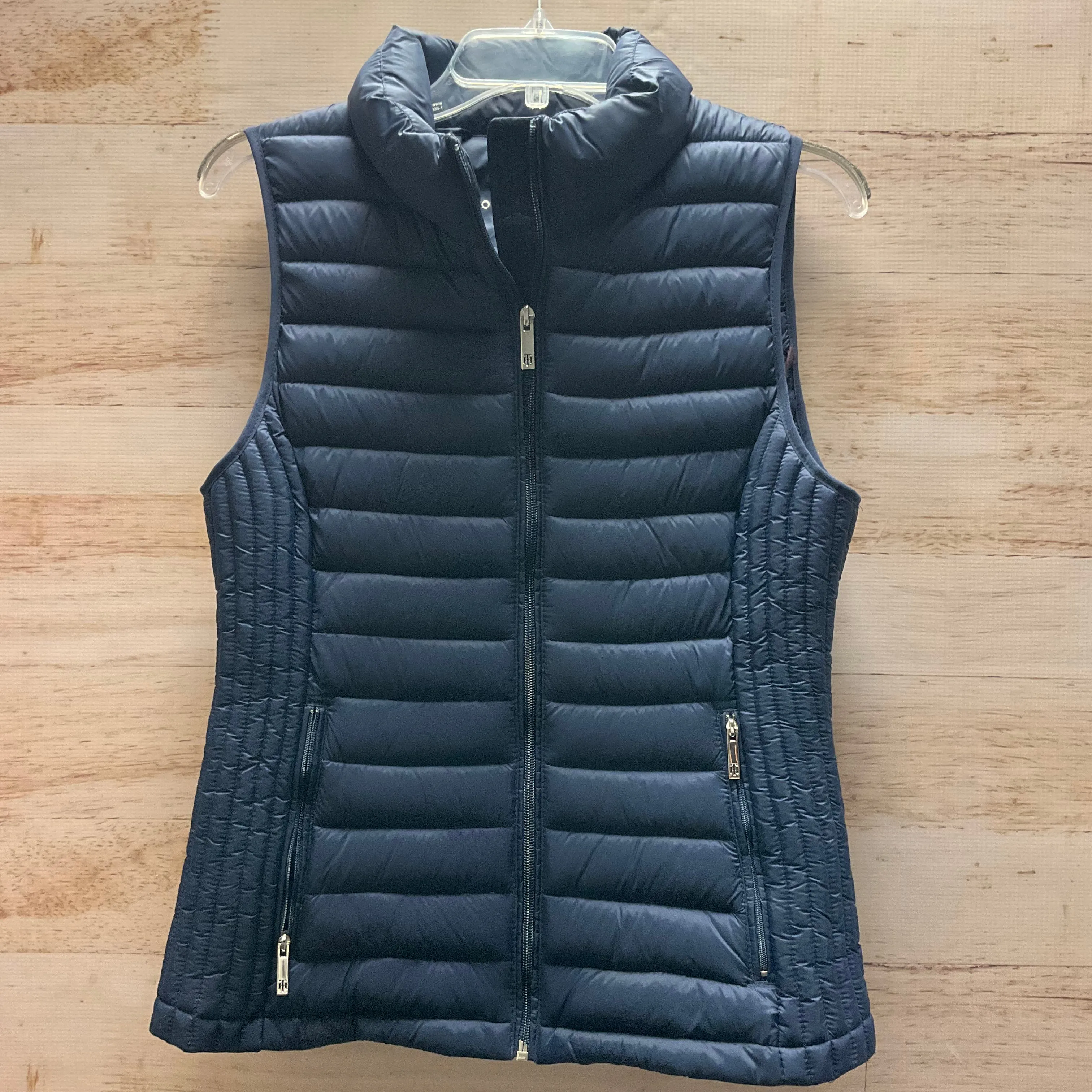 Jacket Puffer & Quilted By Tommy Hilfiger In Navy