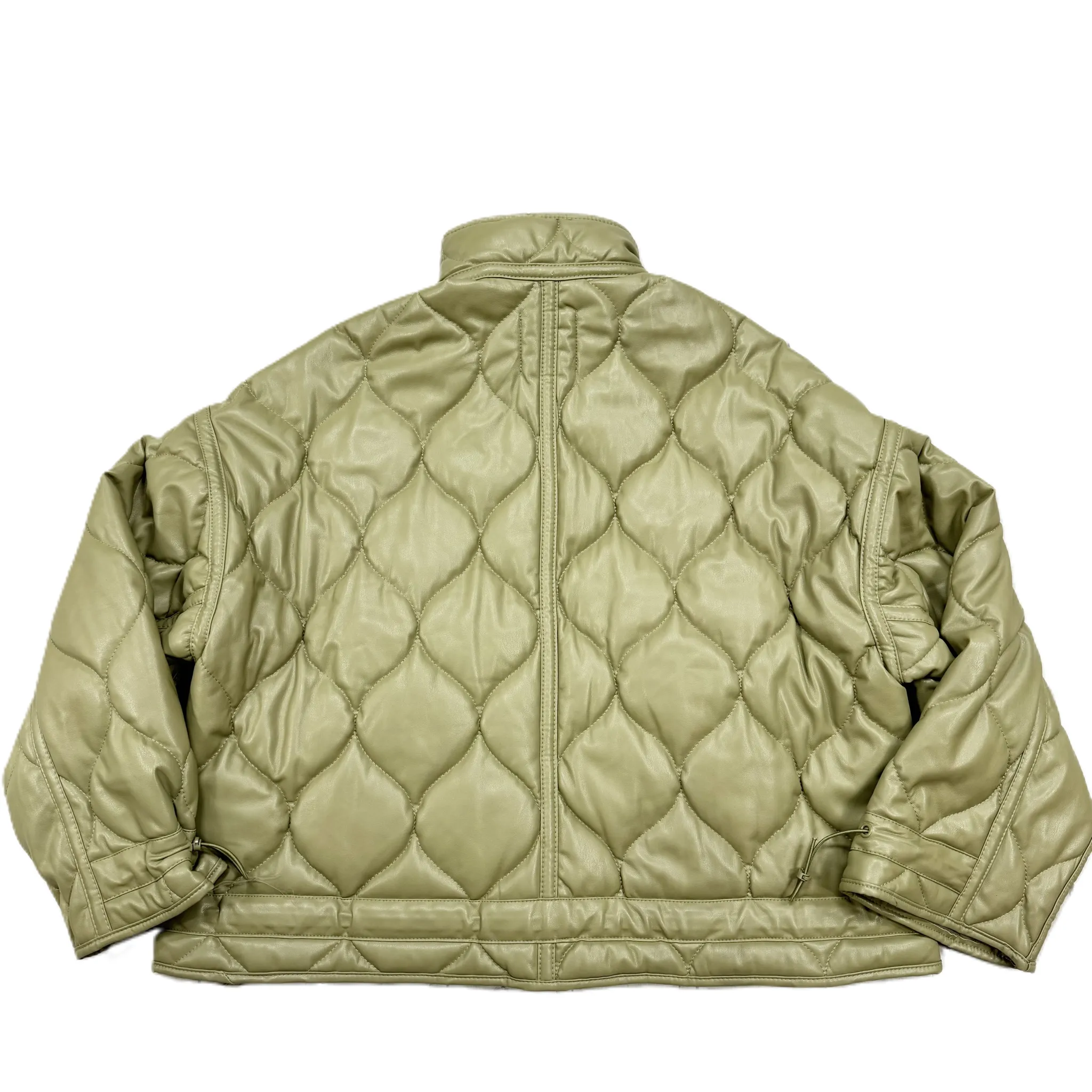 Jacket Puffer & Quilted By Zara In Green, Size: Xs