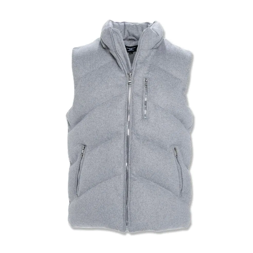 Jordan Craig Tahoe Wool Puffer Vest (Lt Grey) 9156V