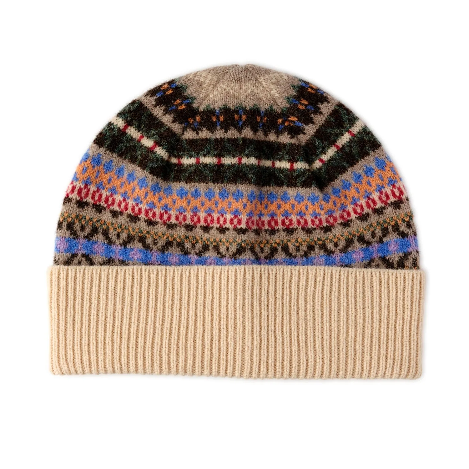 Ladies Fairisle Beanie | Kerse | Lomond Lambswool