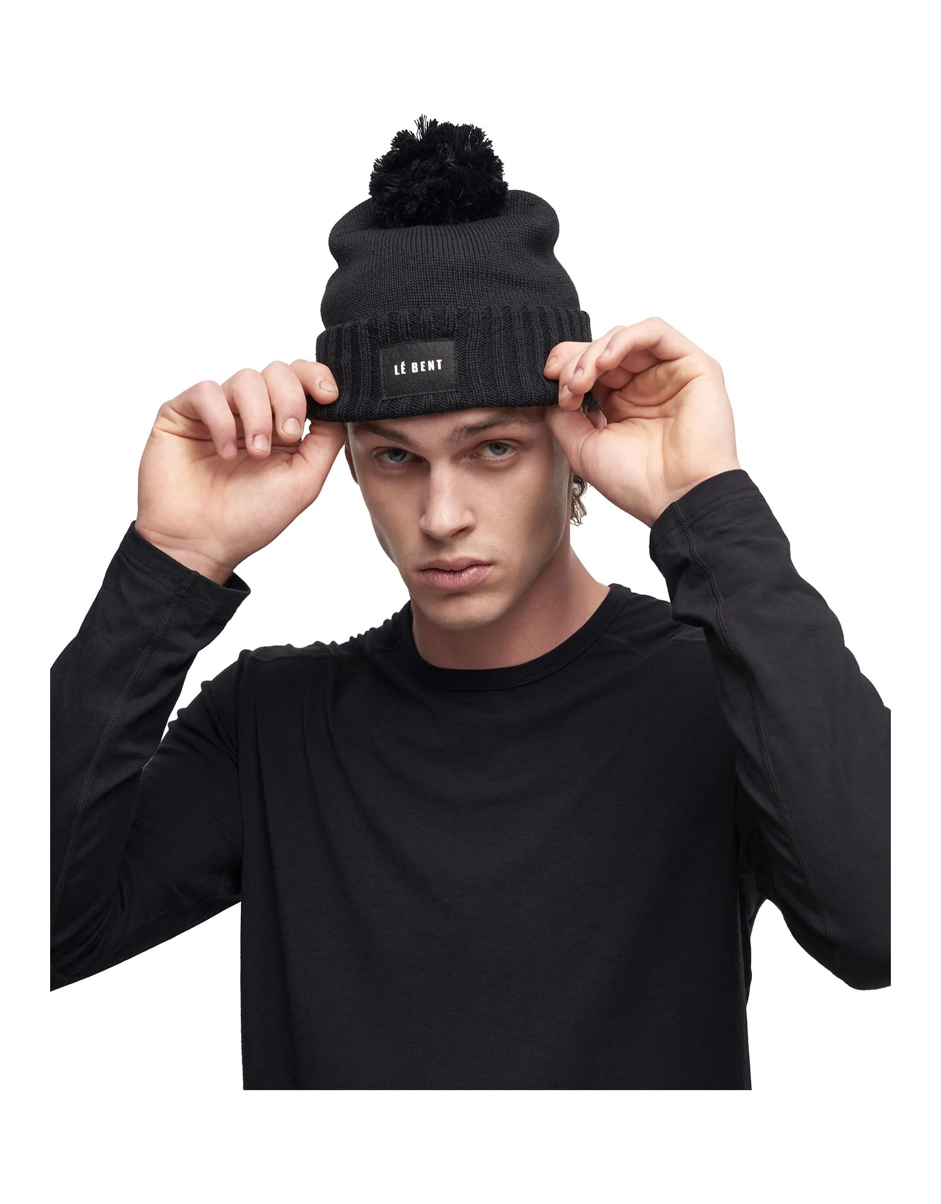 Le Bent Pom Pom Beanie