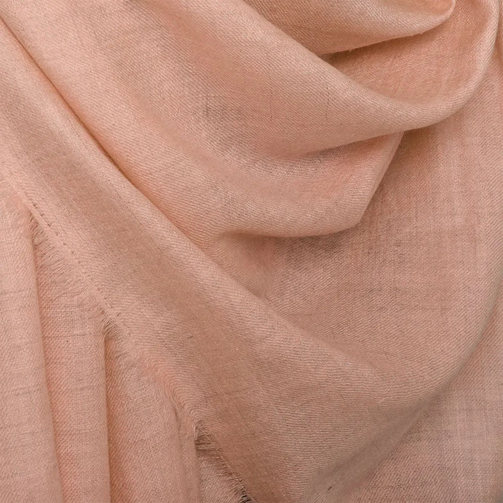 Light Pink Woolen Shawl