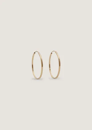 Lightweight Hoop Earrings Medium