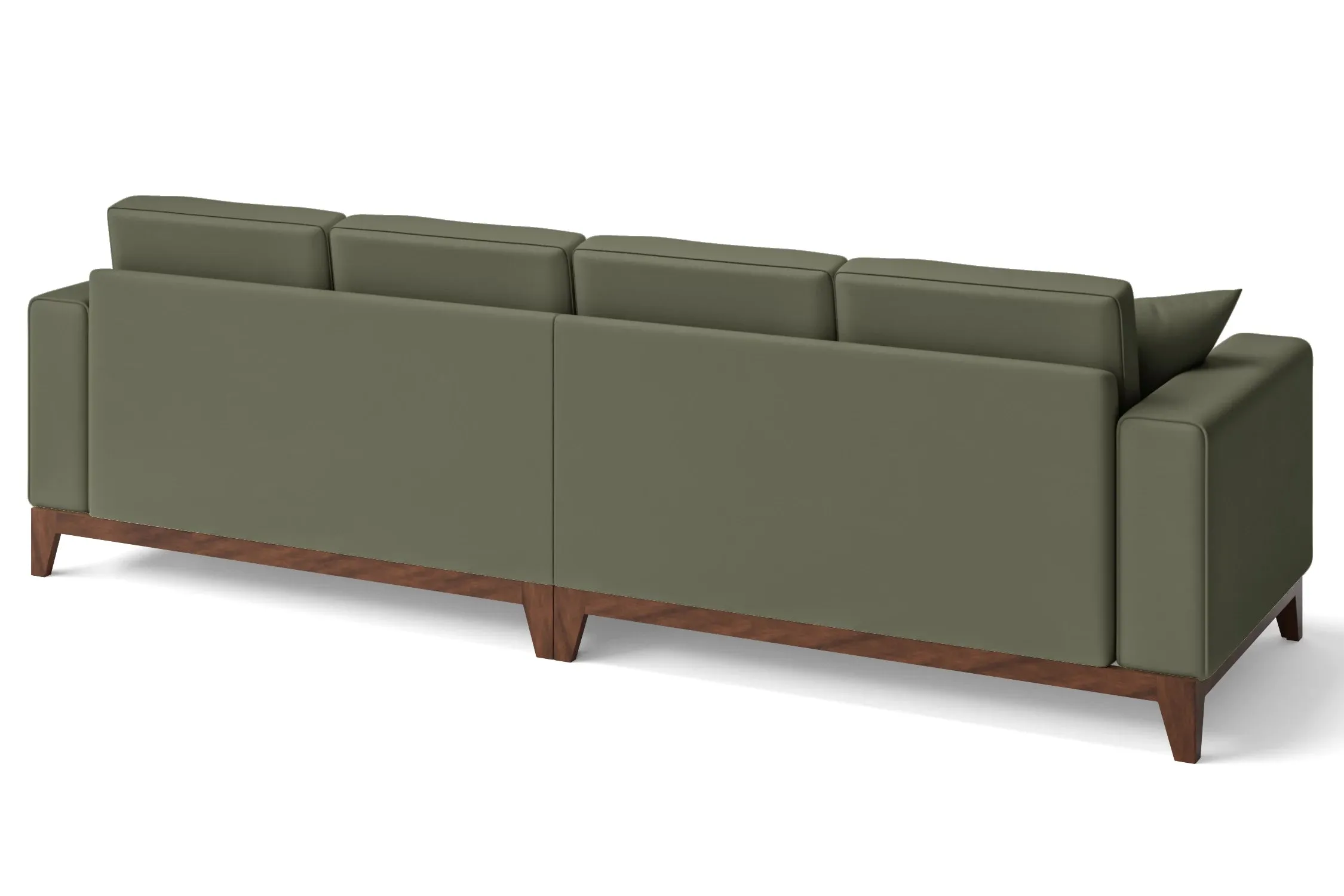 Lucca 4 Seater Sofa Sage Leather