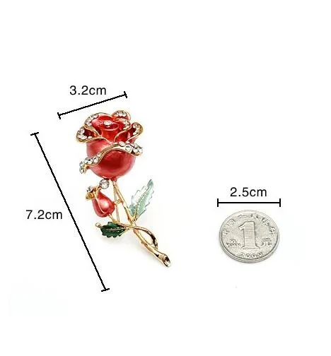 Luxury Rose Brooch