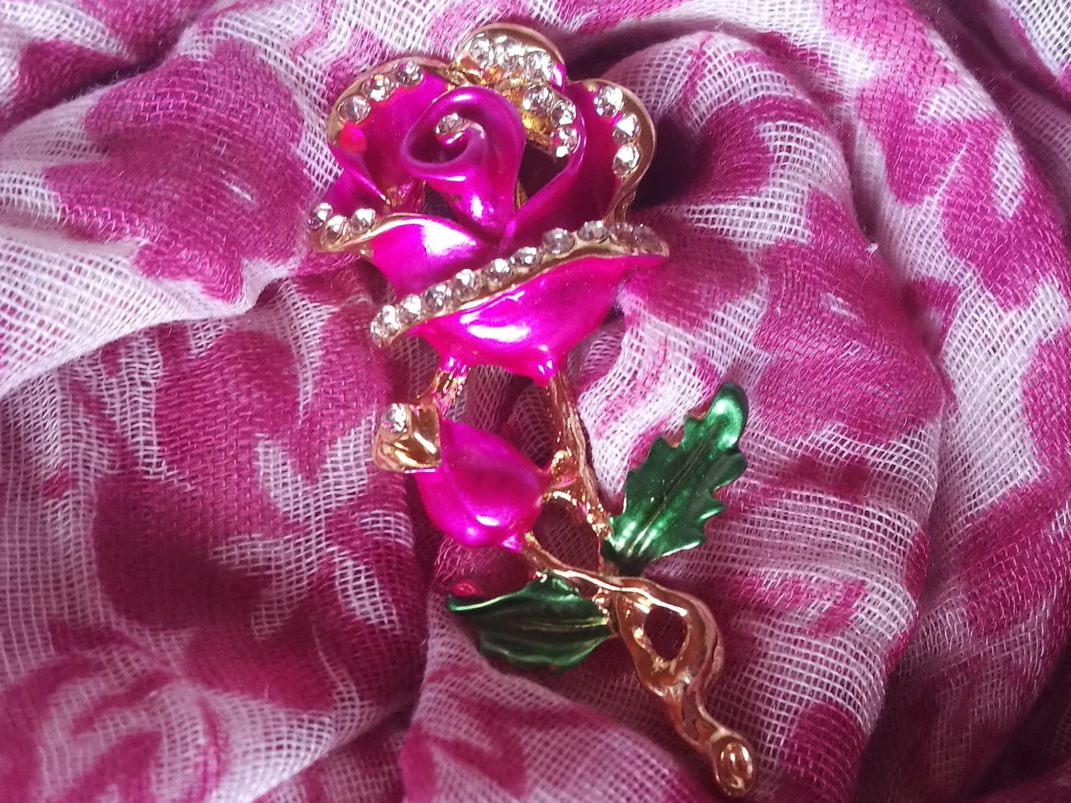 Luxury Rose Brooch