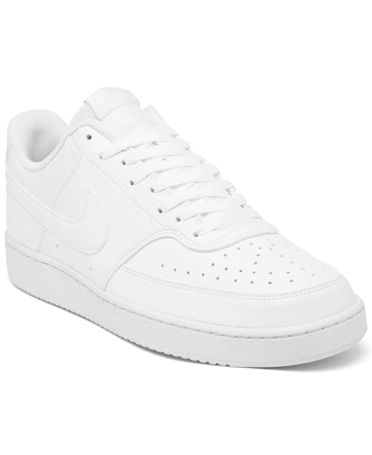 Men's casual sneakers court vision low next nature from finish line Nike, white