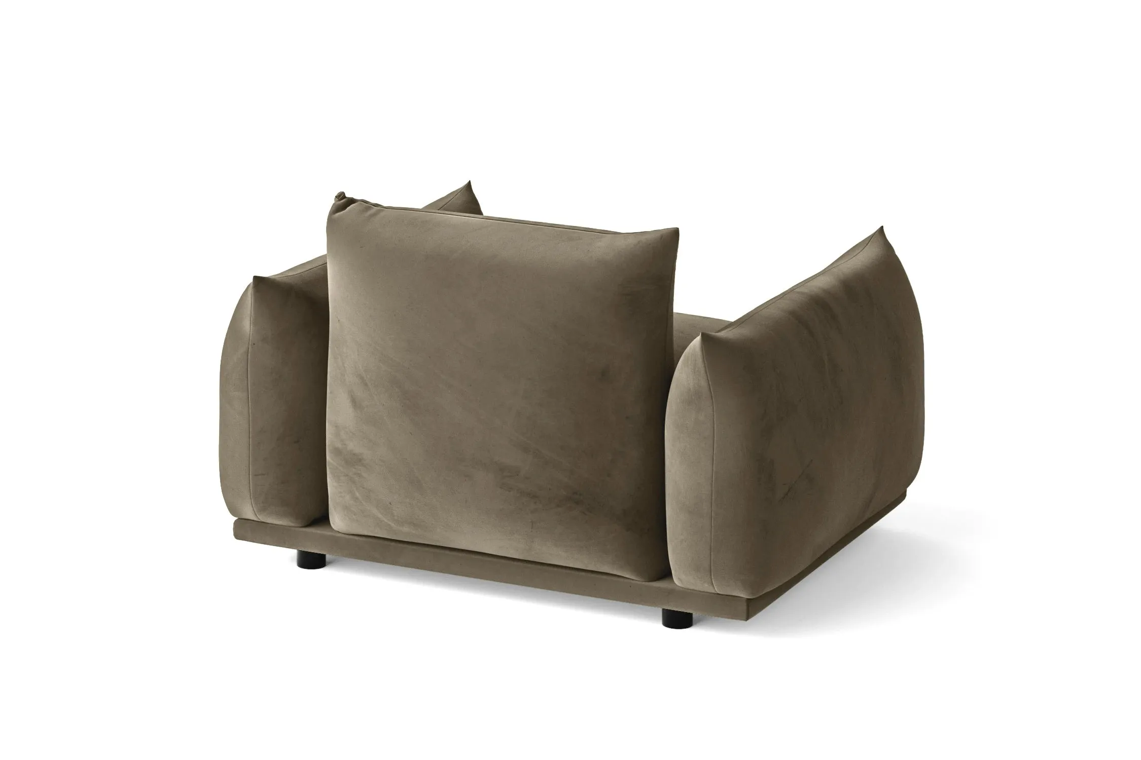 Minneapolis Armchair Sand Velvet