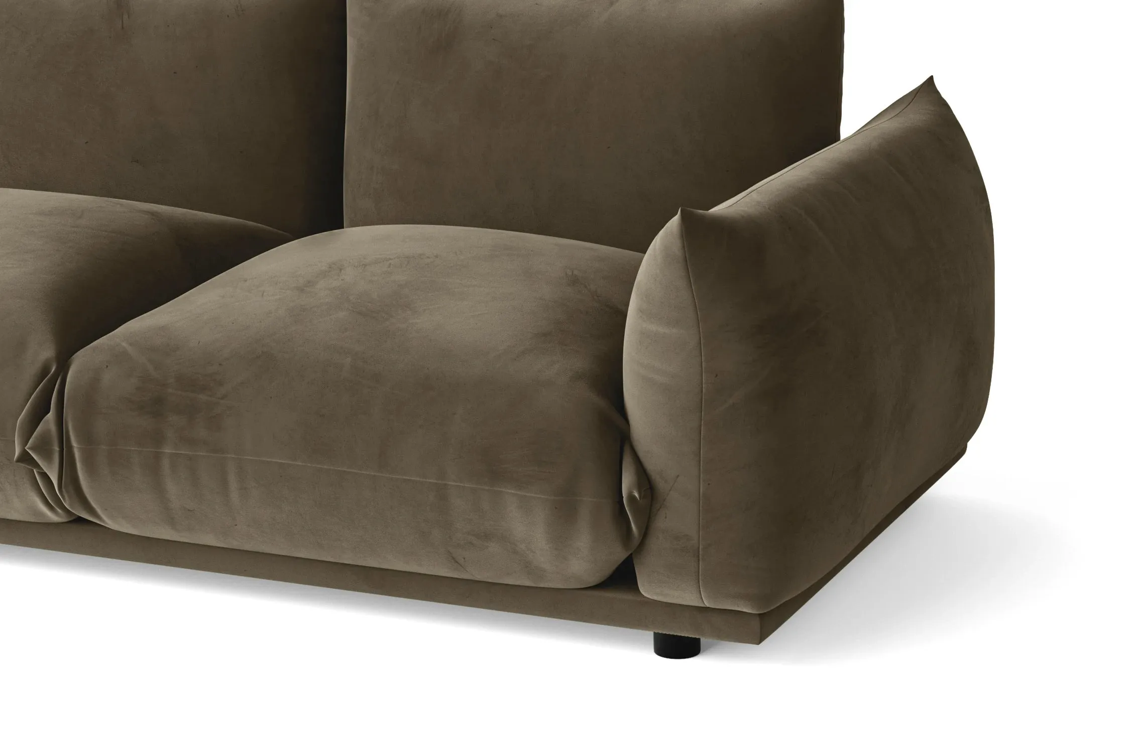 Minneapolis Armchair Sand Velvet