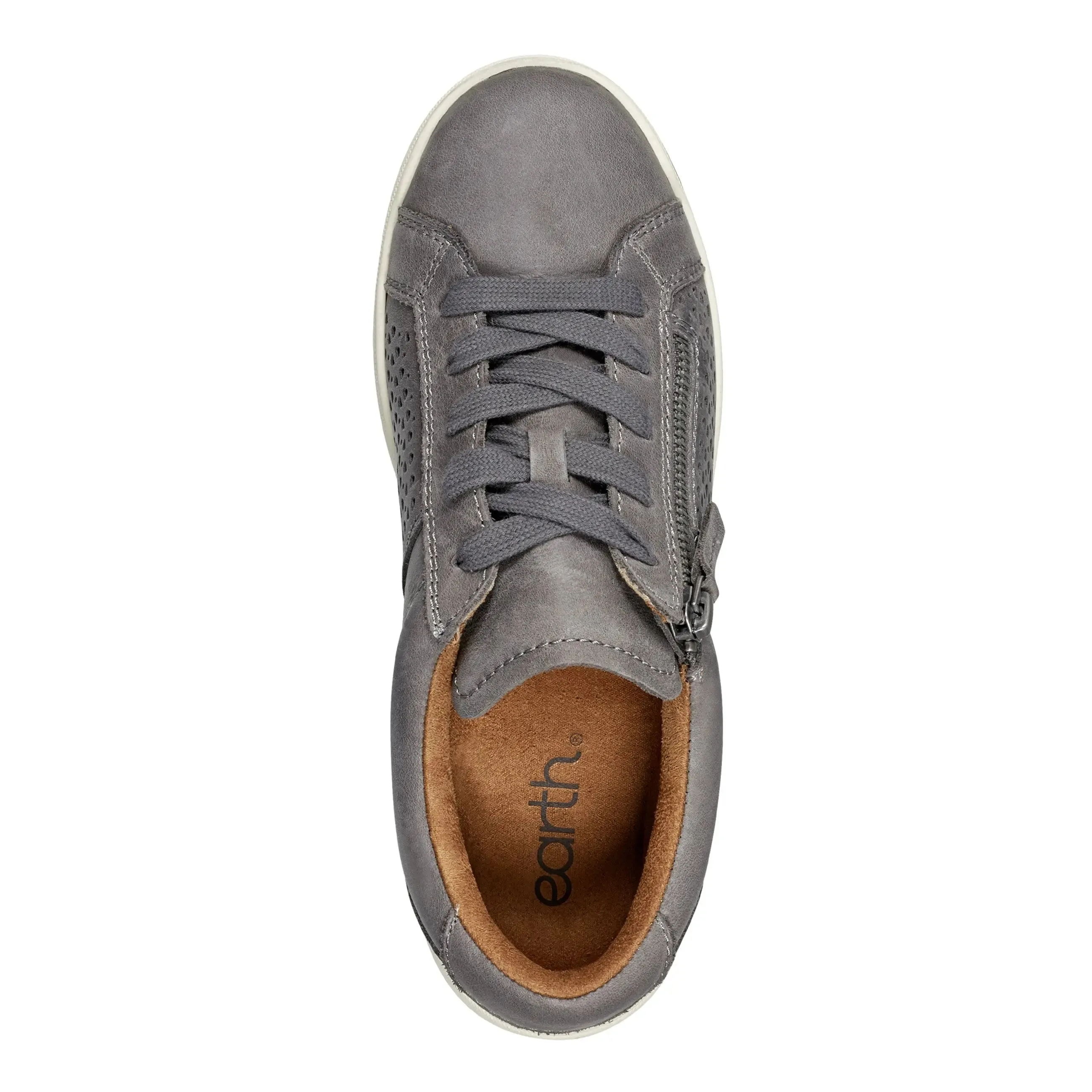 Netta Round Toe Casual Lace-up Sneakers