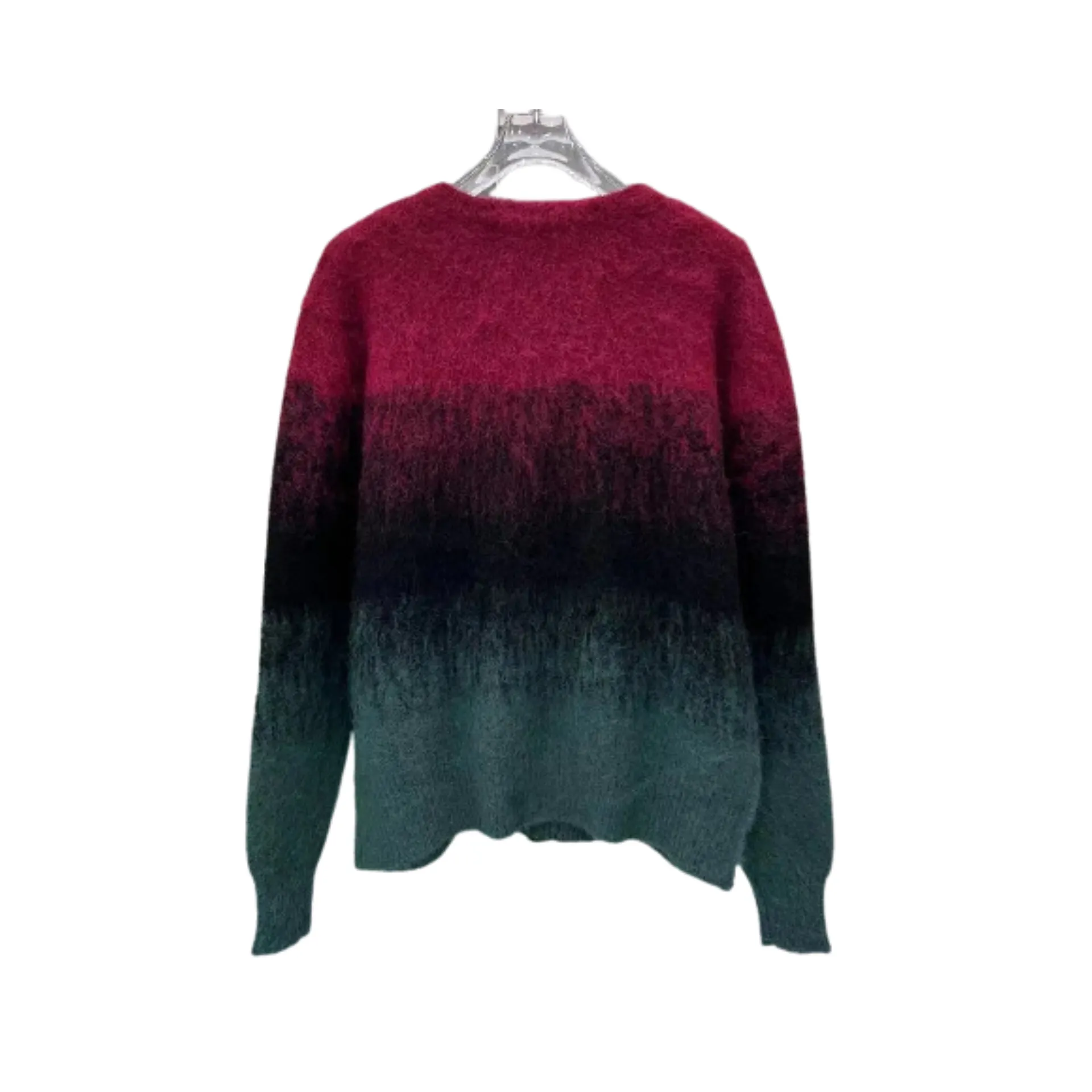 Pre Order:  Gradient Mohair Knitted Cardigan