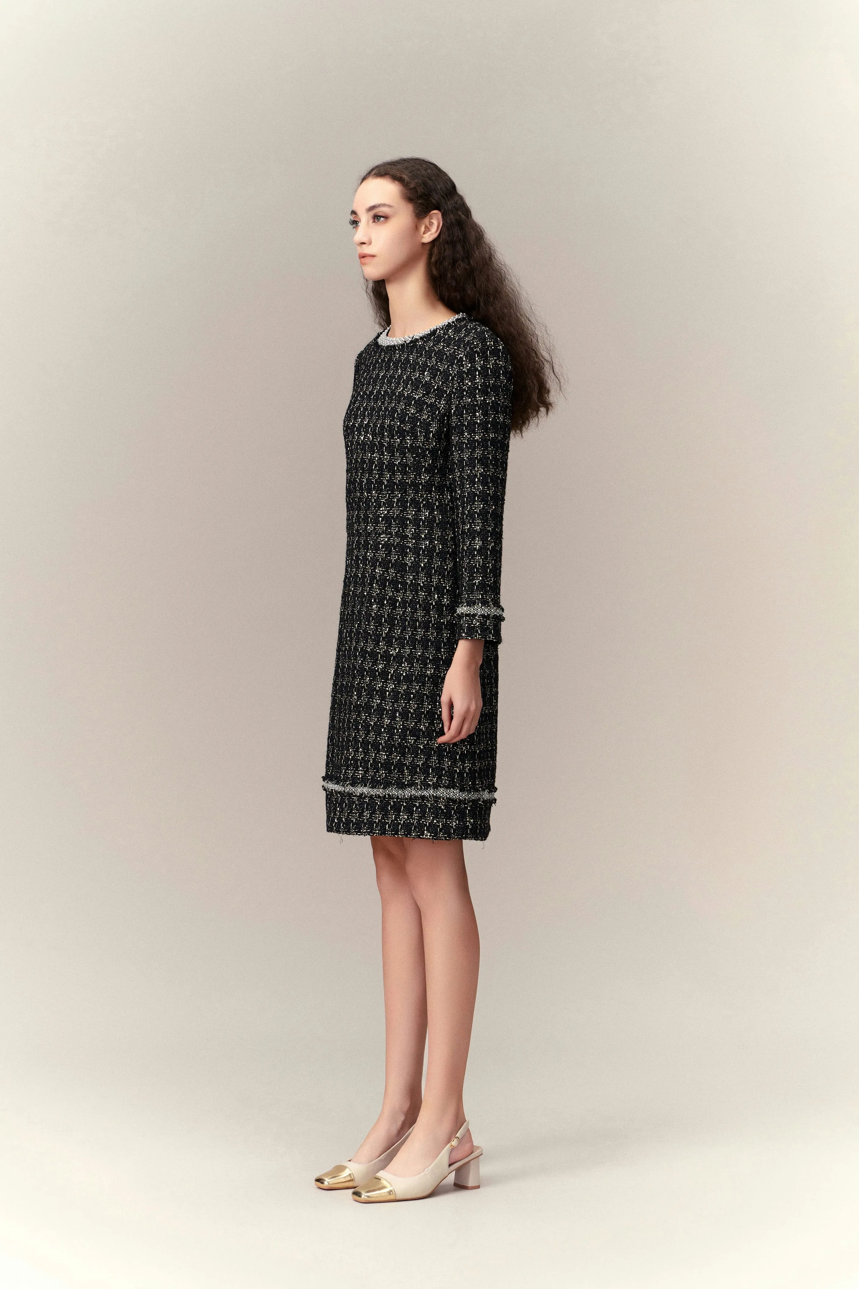 Prestige Tweed Dress