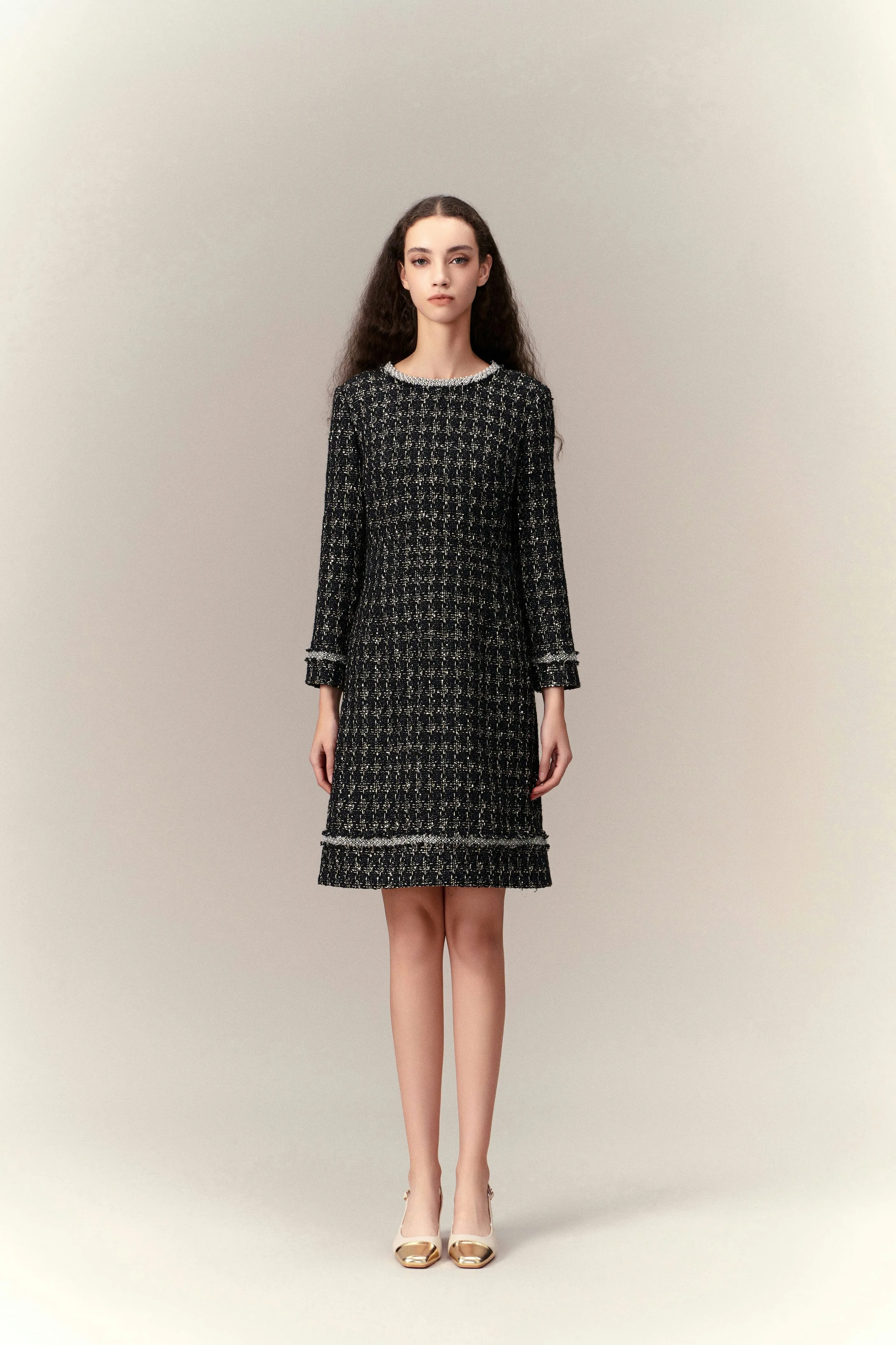 Prestige Tweed Dress