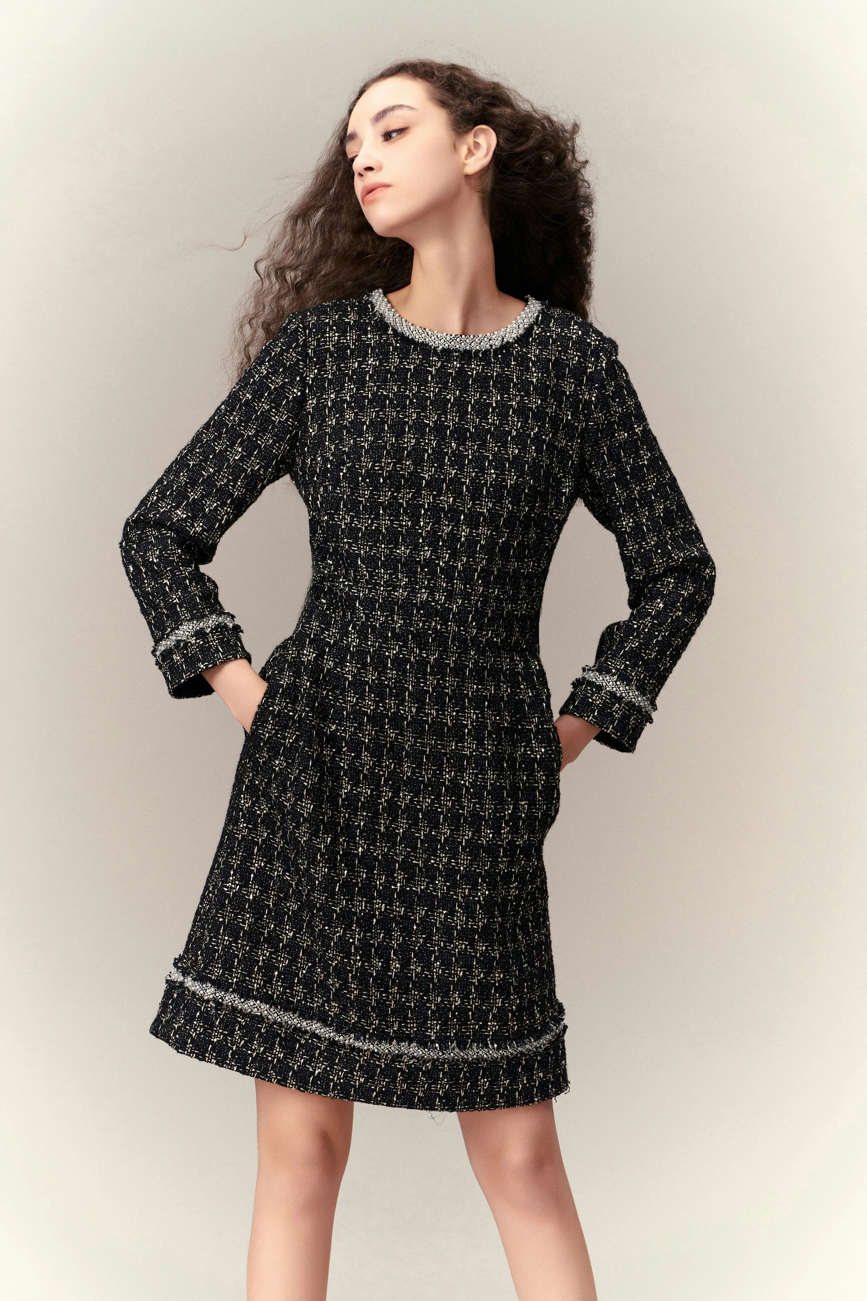 Prestige Tweed Dress