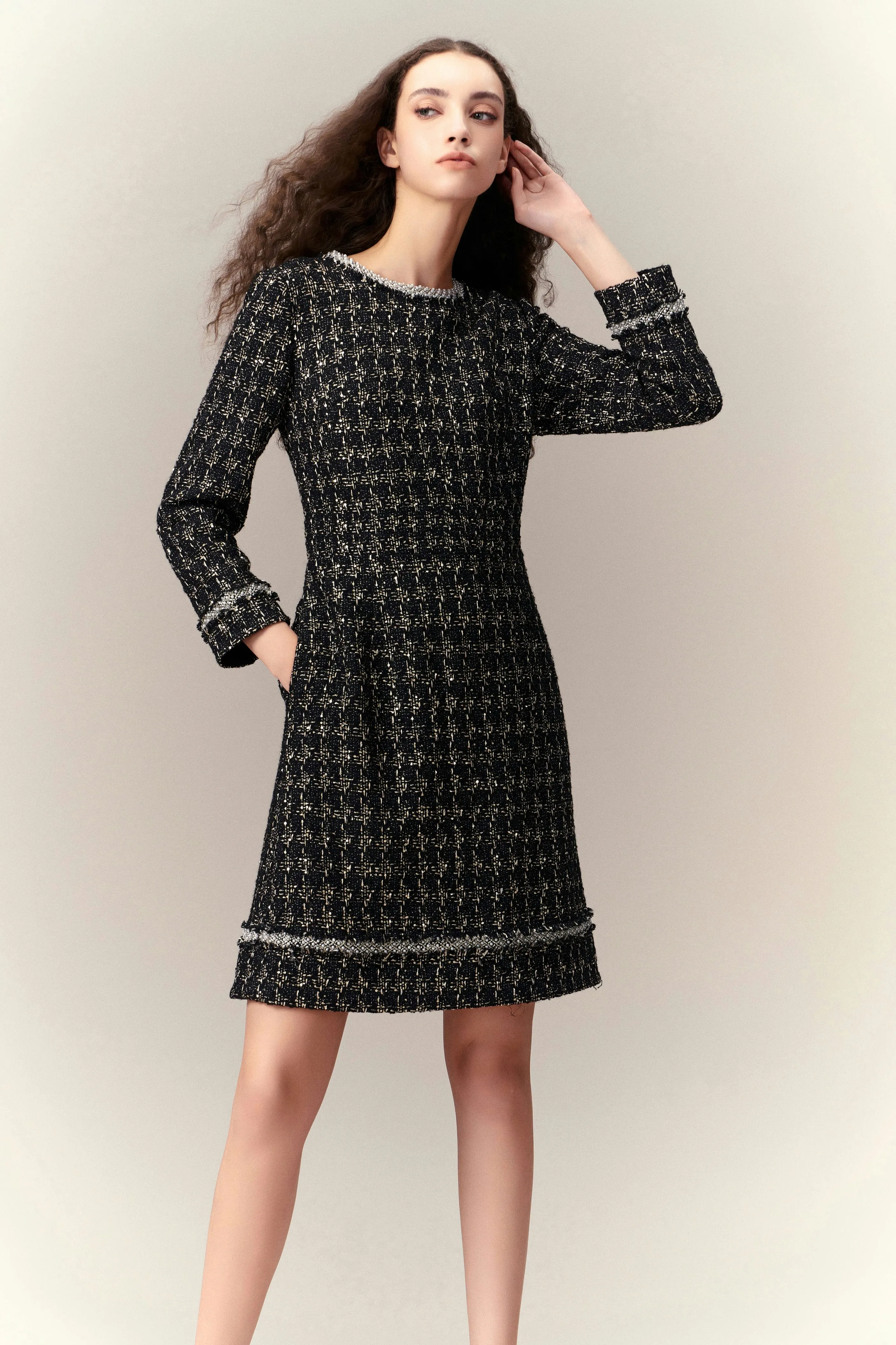 Prestige Tweed Dress