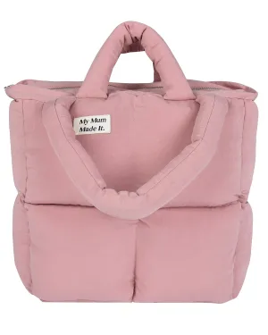 Puffer Tote Bag - Rose