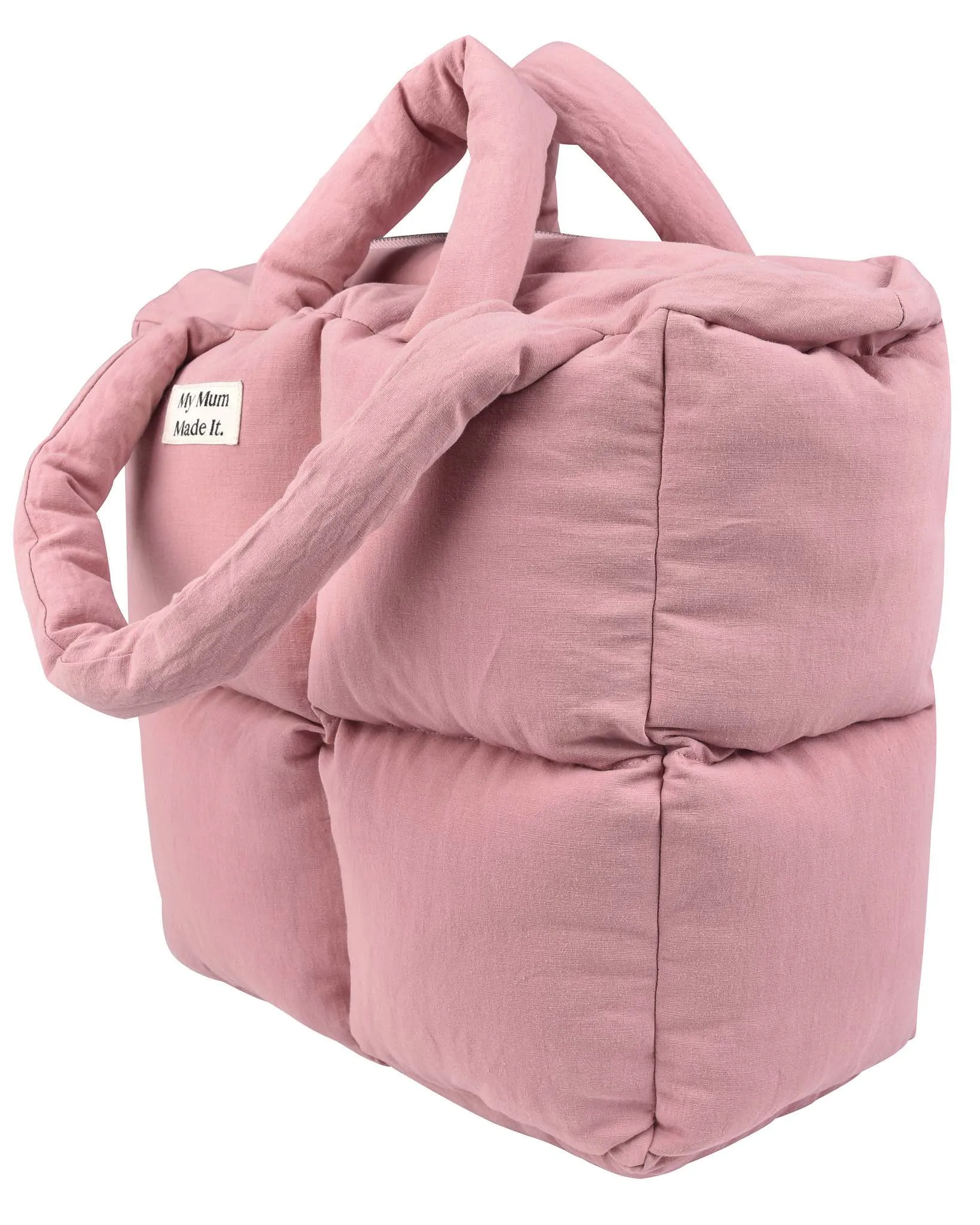 Puffer Tote Bag - Rose