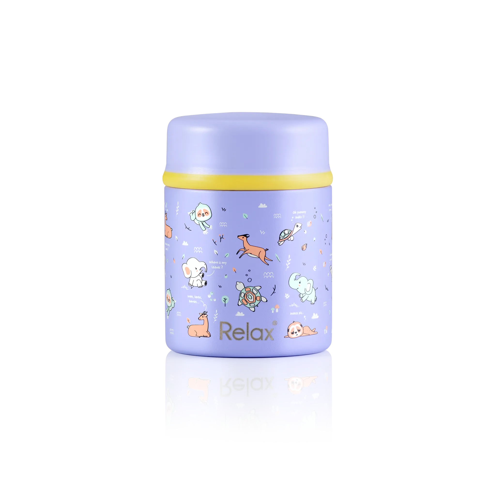 RELAX 400ML POCHI STAINLESS STEEL THERMAL FOOD JAR - SAVIOR