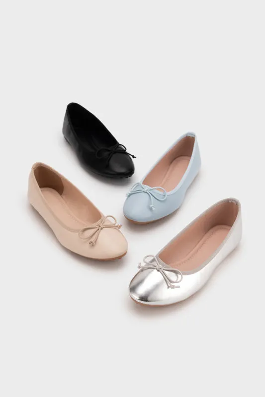 RIBBON BOW FLAT BALLET