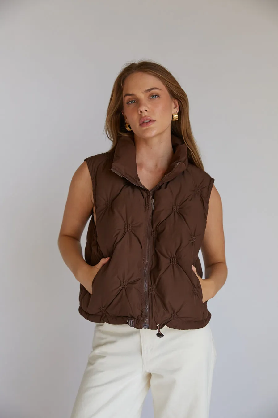 Ryanne Quilted Puffer Vest