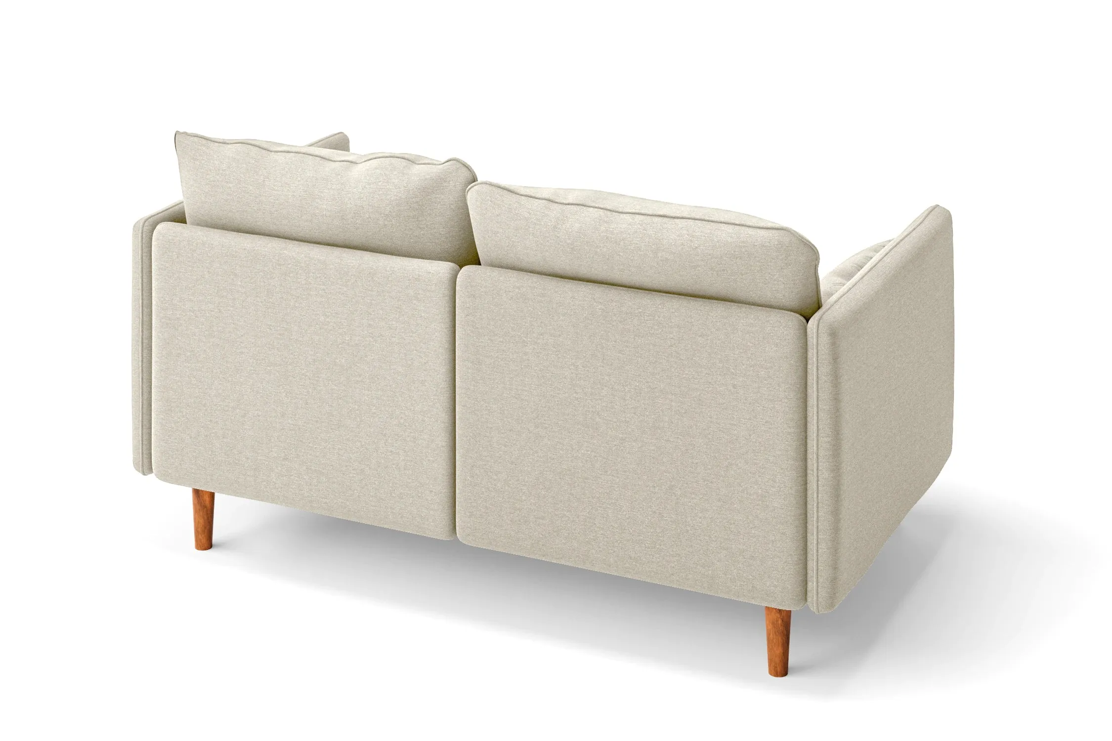 Tirreni 2 Seater Sofa Cream Linen Fabric