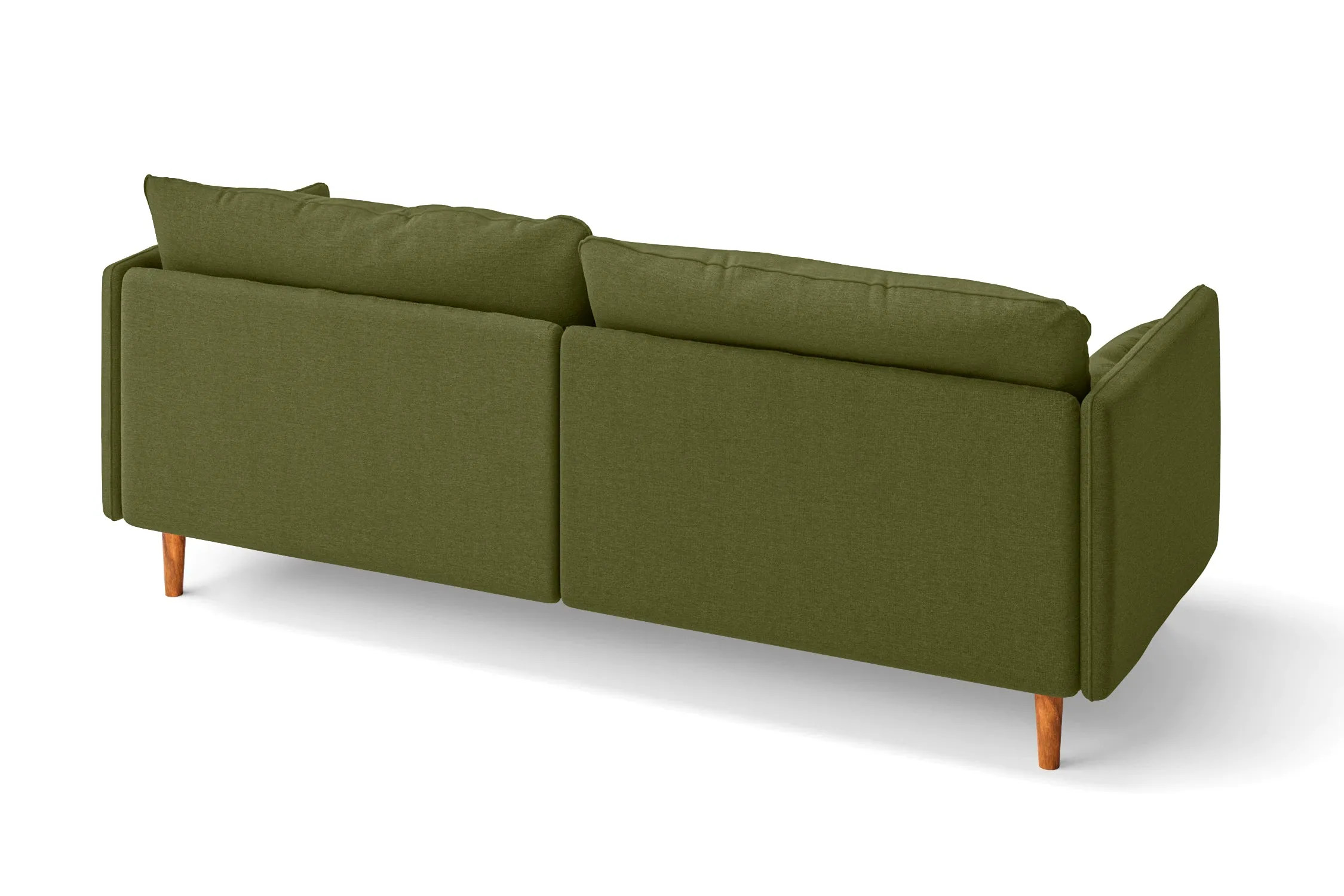 Tirreni 3 Seater Sofa Olive Linen Fabric