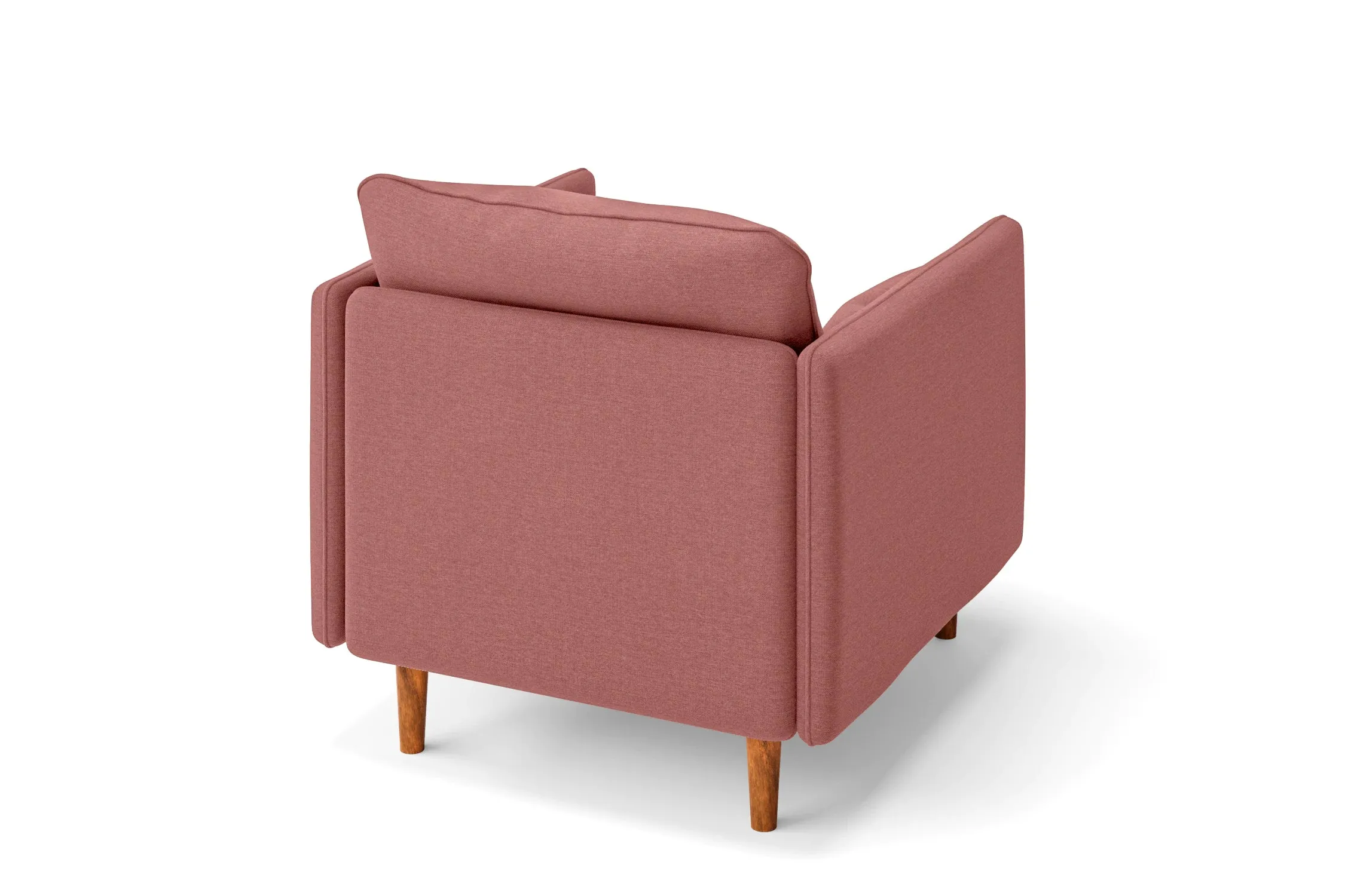 Tirreni Armchair Rose Pink Linen Fabric