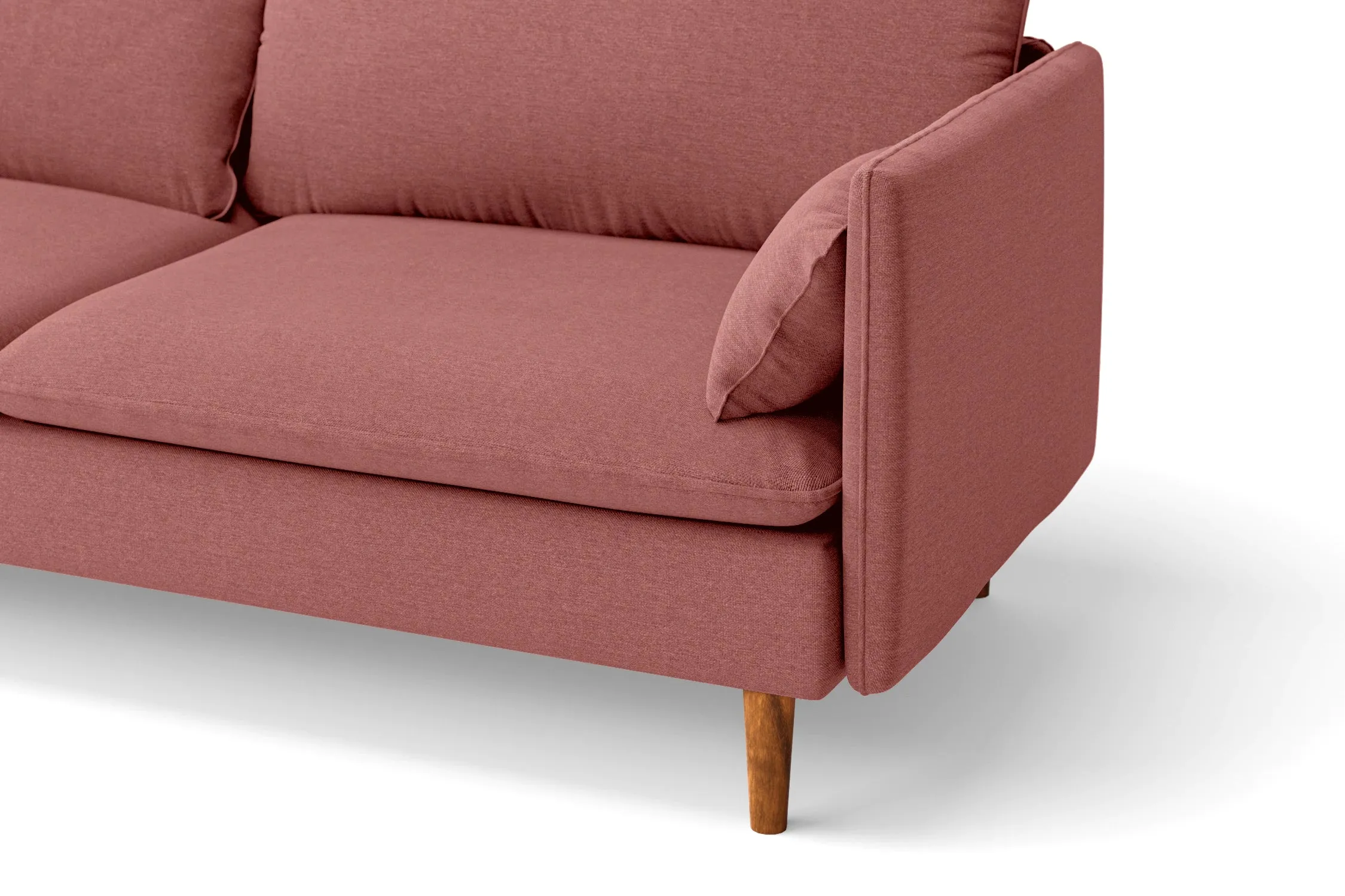 Tirreni Armchair Rose Pink Linen Fabric