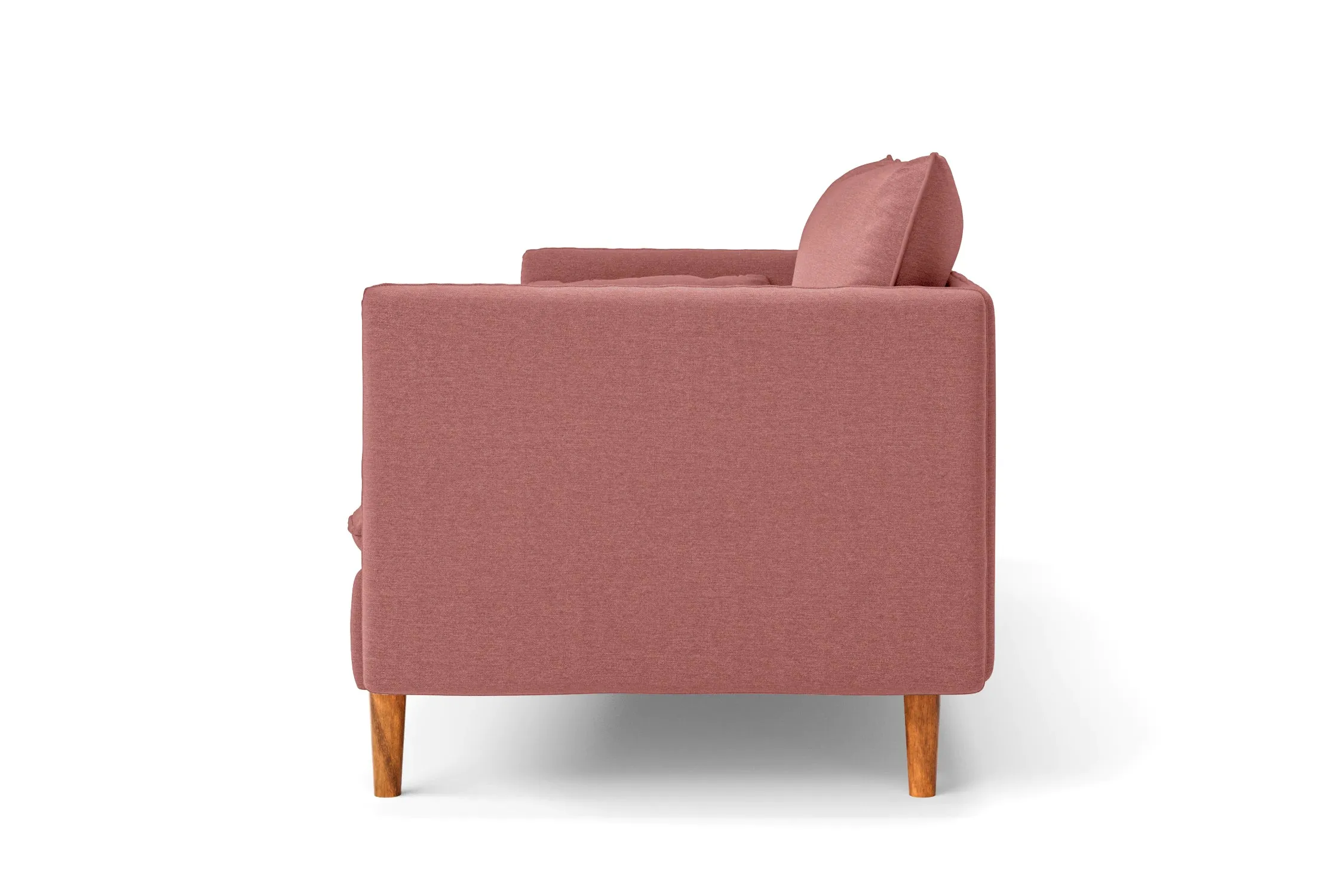 Tirreni Armchair Rose Pink Linen Fabric