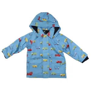 Truck polar fleece raincoat