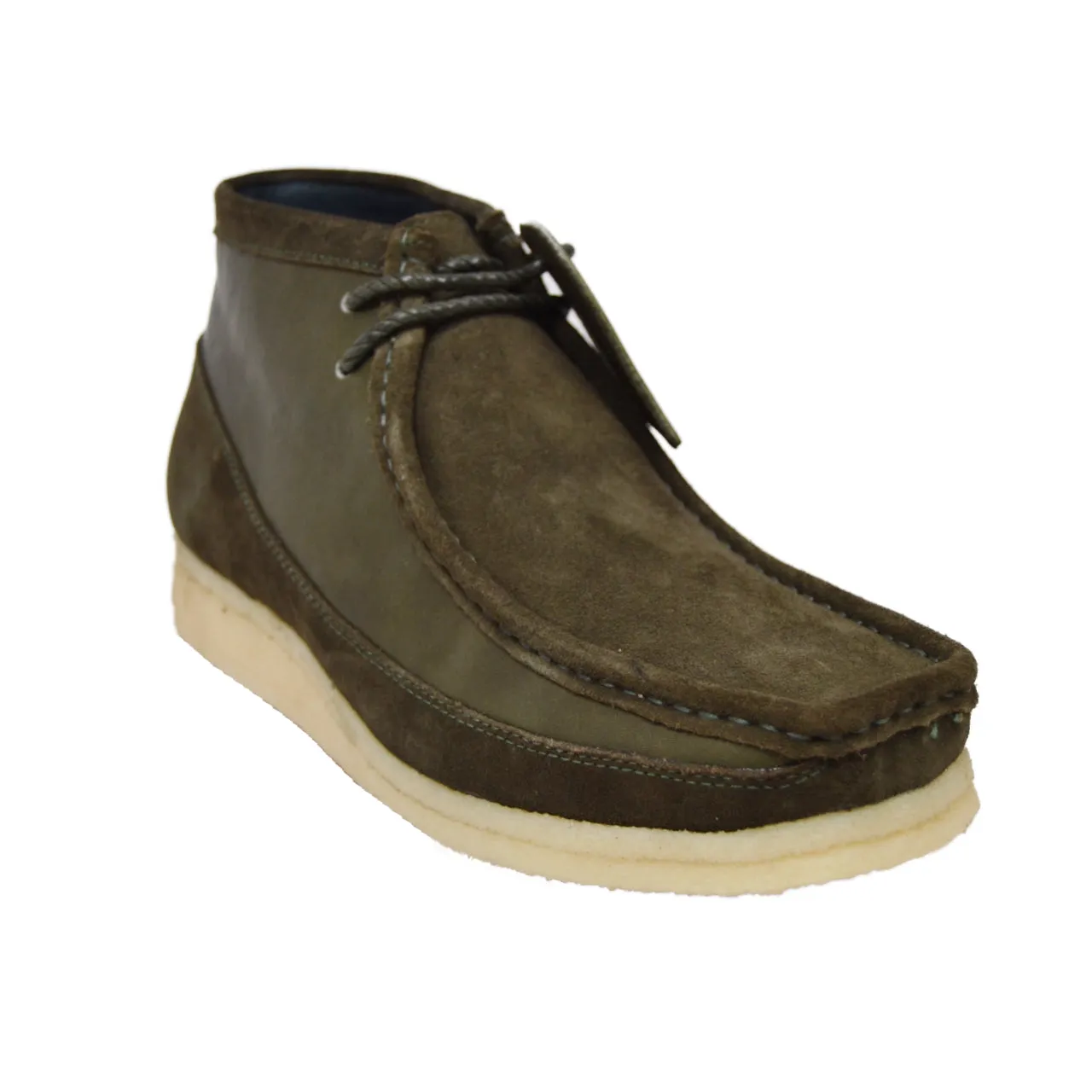 Walker Luxurious Suede & Leather Mens Casual Shoe with Crepe Sole