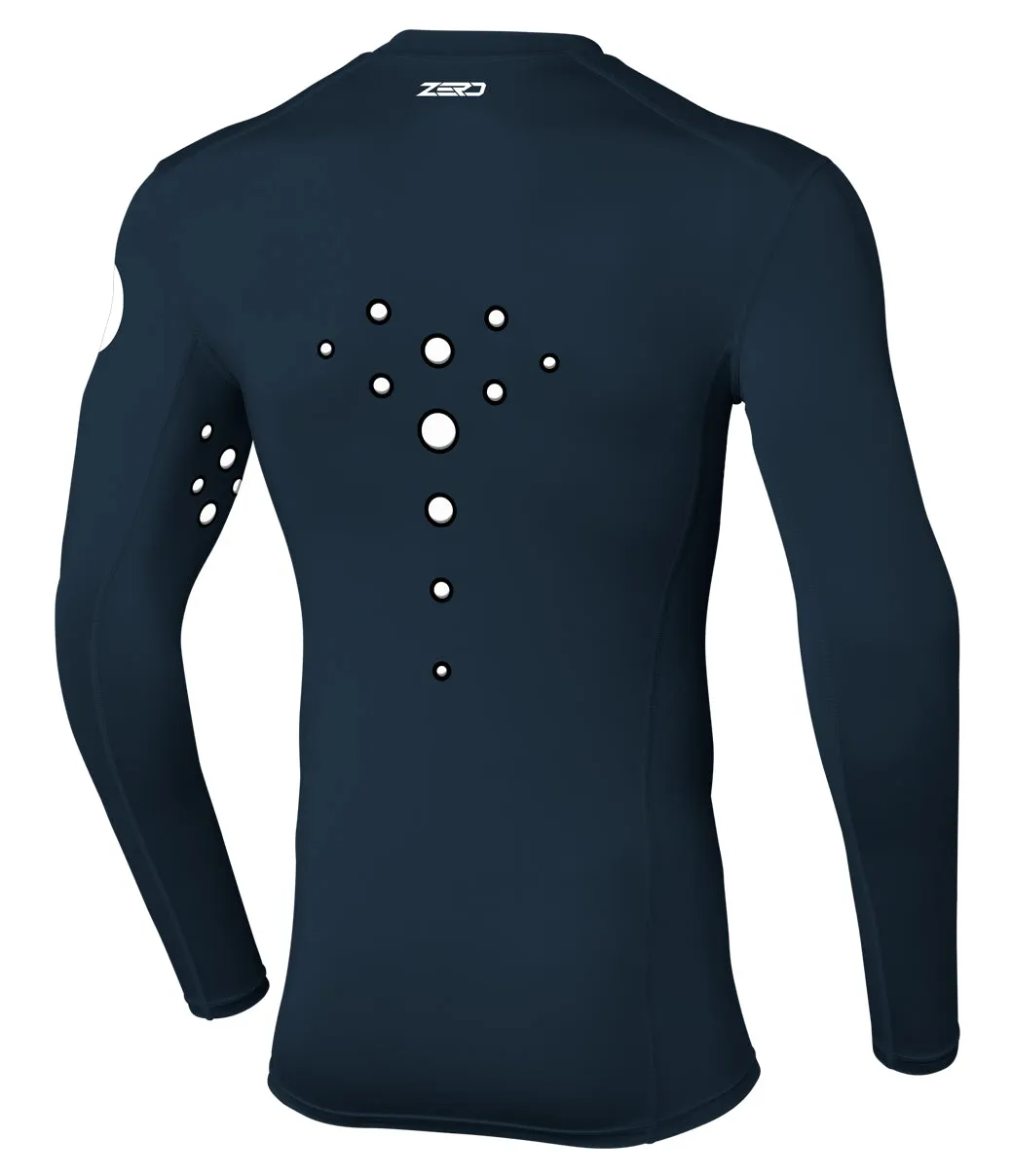 Zero Laser Cut Compression Jersey - Navy