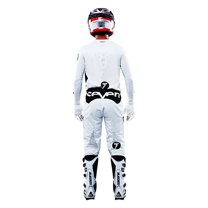 Zero Staple Laser Cut Compression Jersey - White