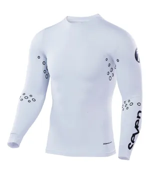 Zero Staple Laser Cut Compression Jersey - White