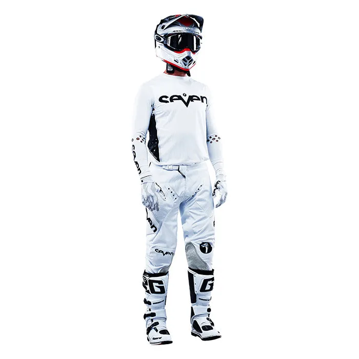 Zero Staple Laser Cut Compression Jersey - White