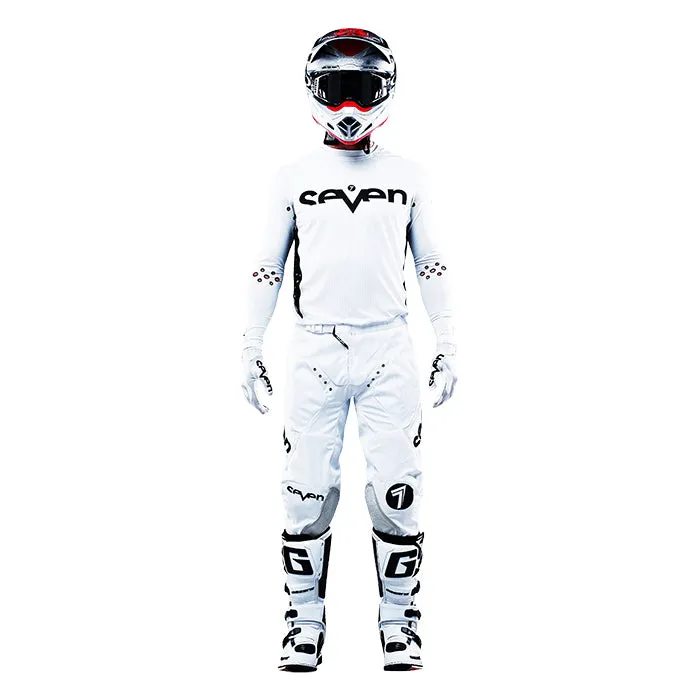 Zero Staple Laser Cut Compression Jersey - White