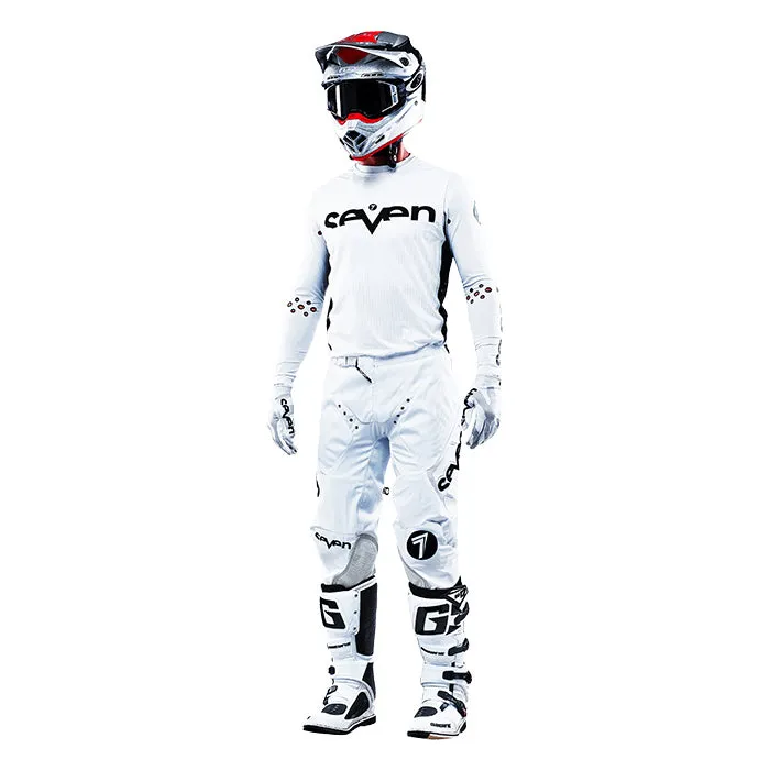 Zero Staple Laser Cut Compression Jersey - White