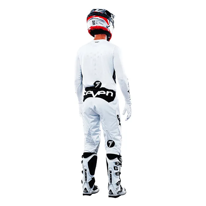 Zero Staple Laser Cut Compression Jersey - White