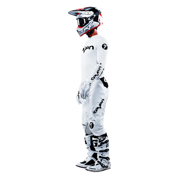 Zero Staple Laser Cut Compression Jersey - White